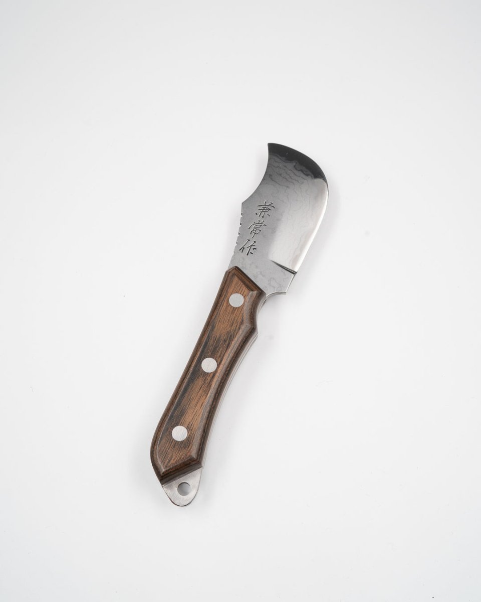 SEKI KANETSUNE Seseragi Damascus Blue Steel Flåkniv 70 mm tomatosharp