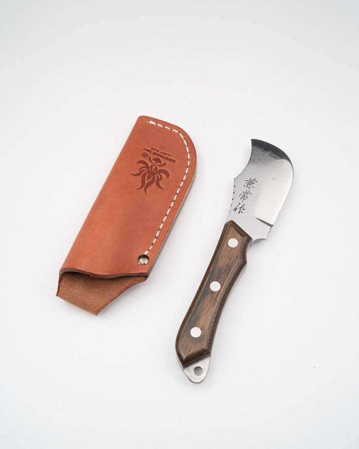 SEKI KANETSUNE Seseragi Damascus Blue Steel Flåkniv 70 mm tomatosharp