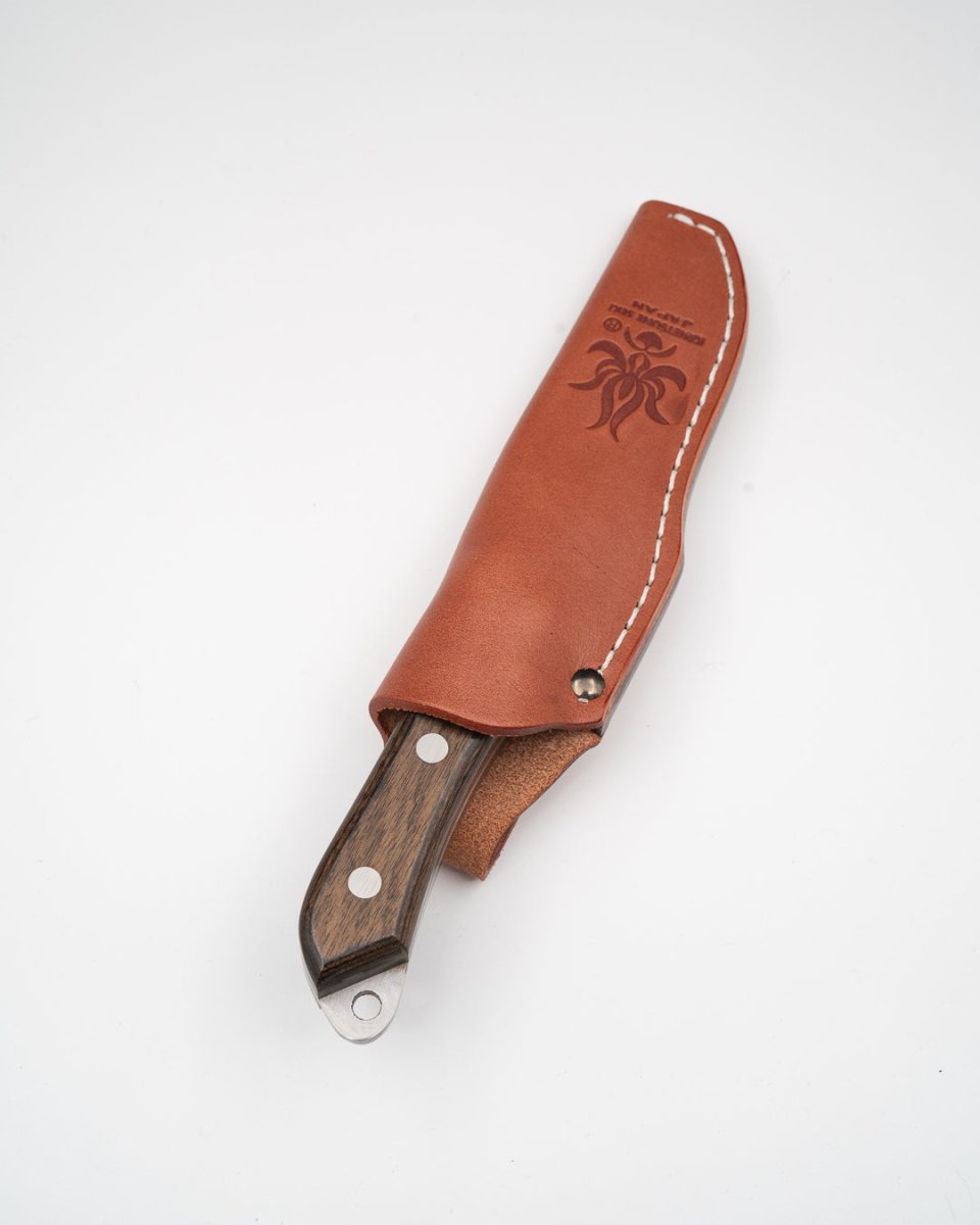 SEKI KANETSUNE Seseragi Damascus Blue Steel Turkniv 70 mm Seki Kanetsune