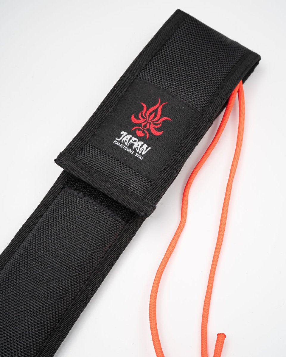 SEKI KANETSUNE Shu - Karasu Damascus Blue Steel Turkniv 120 mm Seki Kanetsune