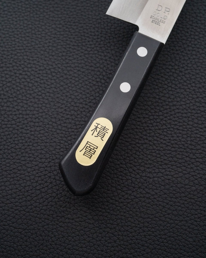 SHIBAMASA V5 Damascus Santoku 170 mm tomatosharp