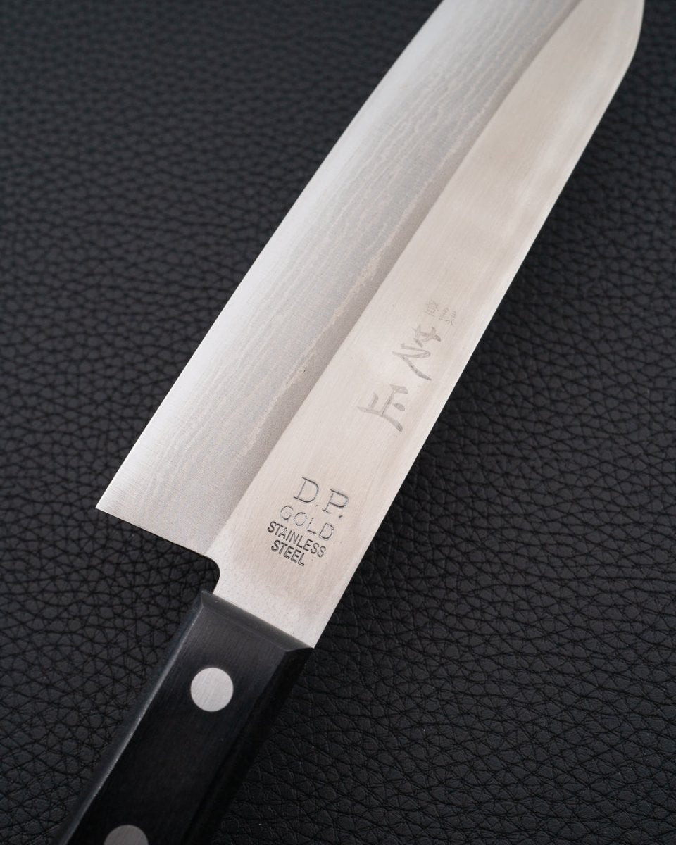 SHIBAMASA V5 Damascus Santoku 170 mm tomatosharp