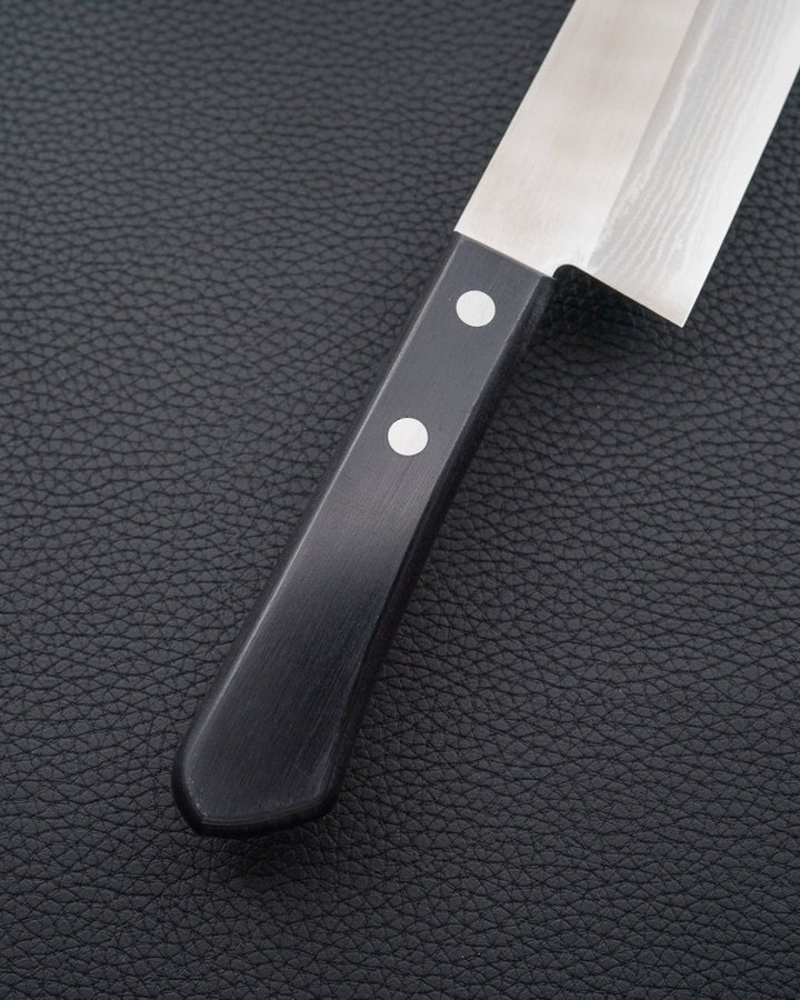 SHIBAMASA V5 Damascus Santoku 170 mm tomatosharp