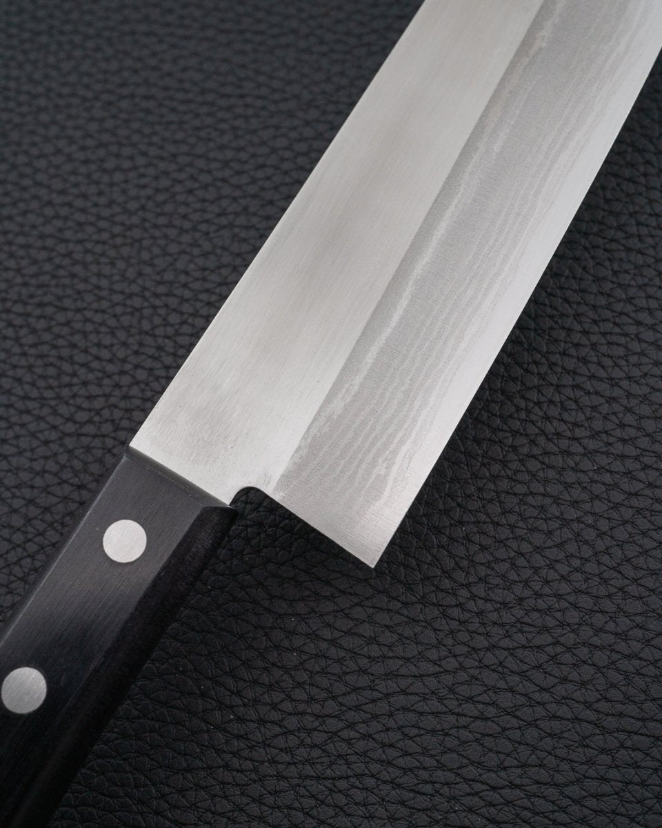 SHIBAMASA V5 Damascus Santoku 170 mm tomatosharp