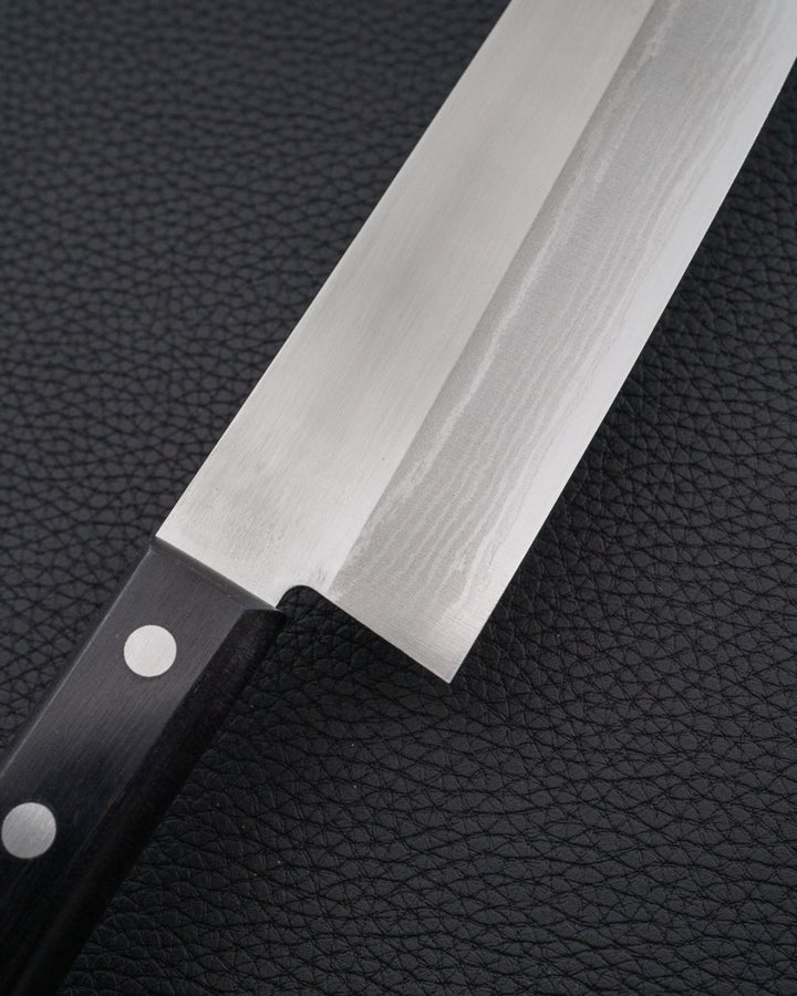 SHIBAMASA V5 Damascus Santoku 170 mm tomatosharp