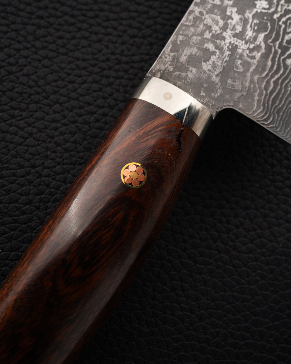 SHIGEKI TANAKA SG2 Damascus Ironwood Gyuto 240 mm tomatosharp