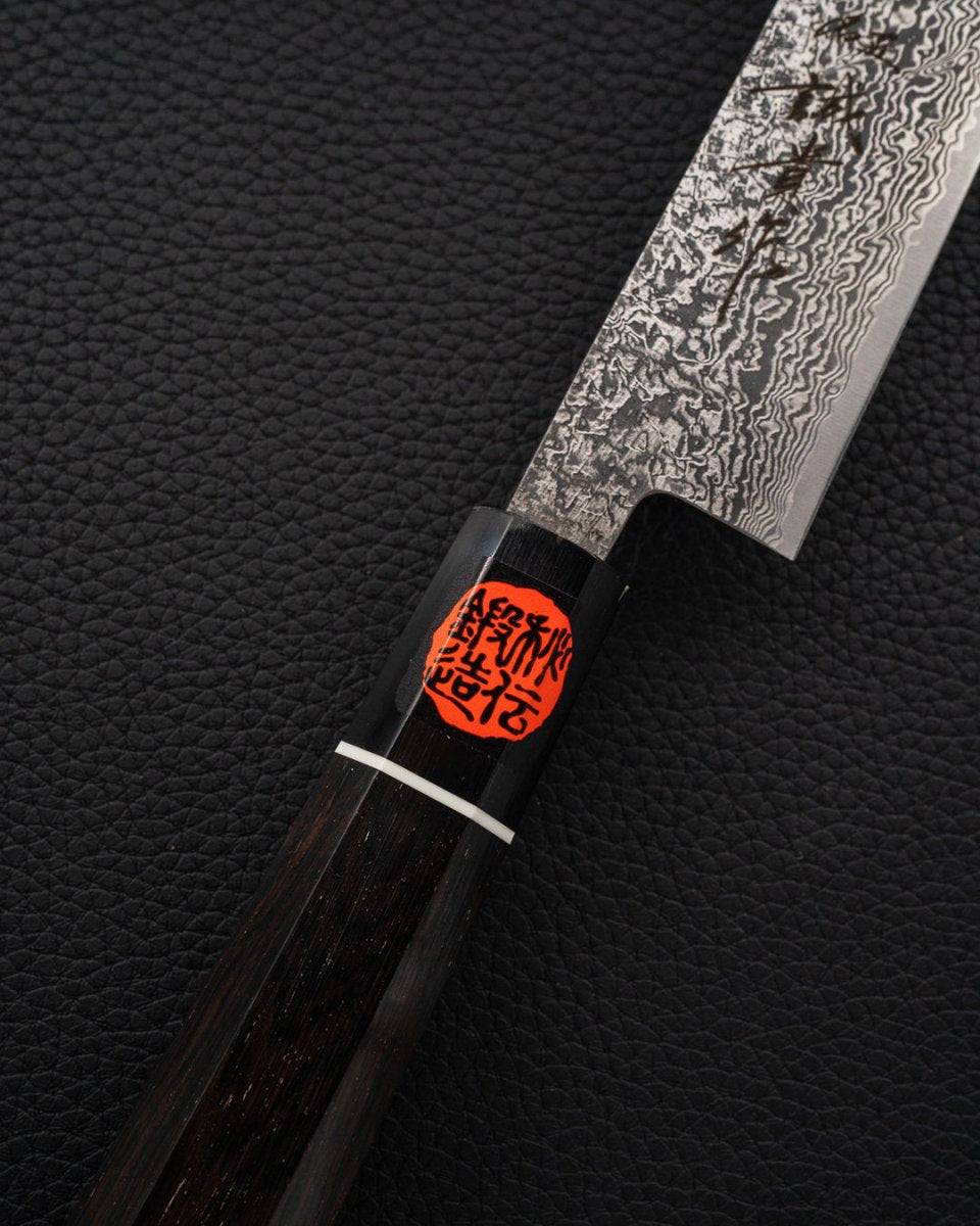 SHIGEKI TANAKA SG2 Damascus Sujihiki 240 mm tomatosharp