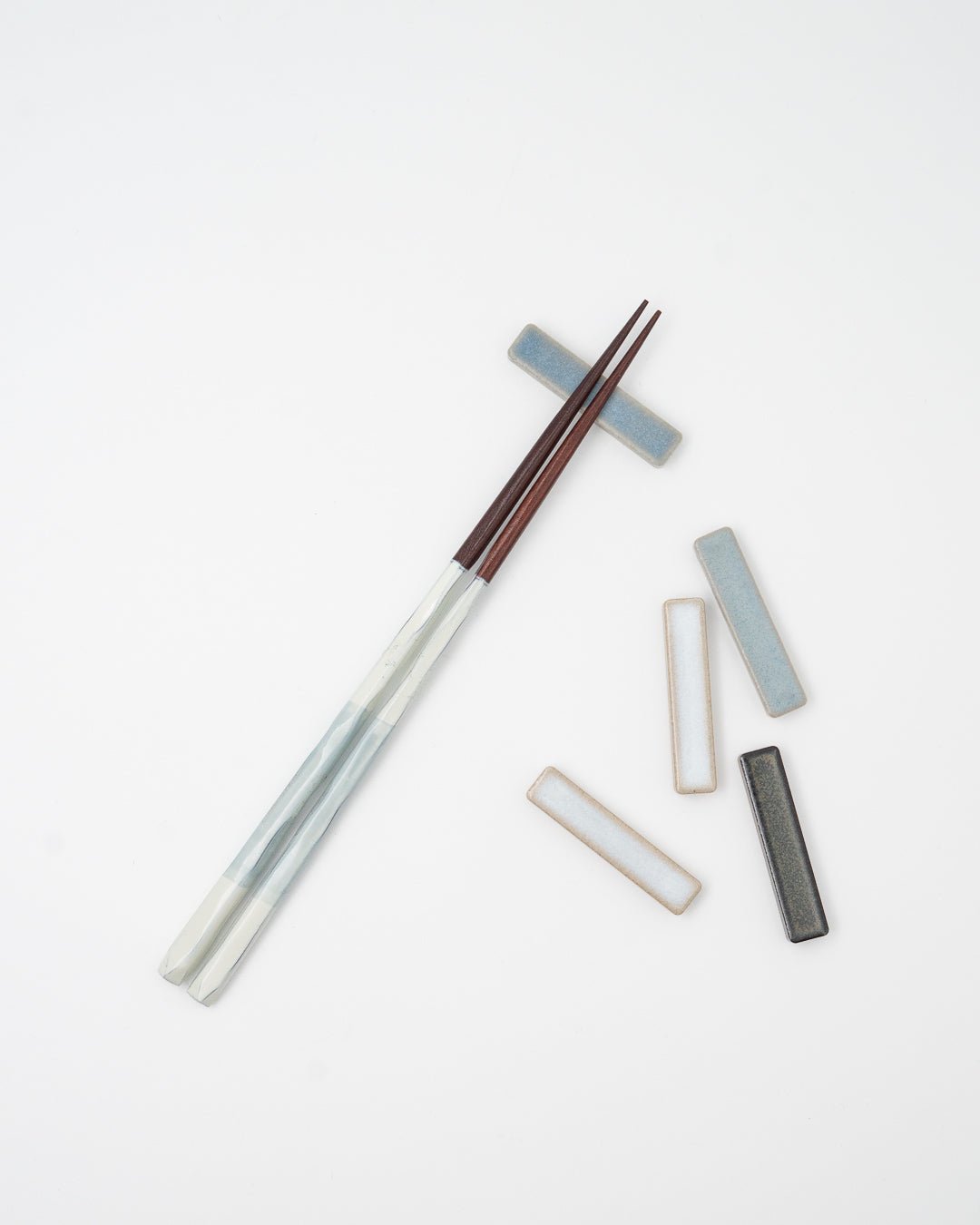 Spisepinneholder, Keramikk TILE - 5 stk Ishida