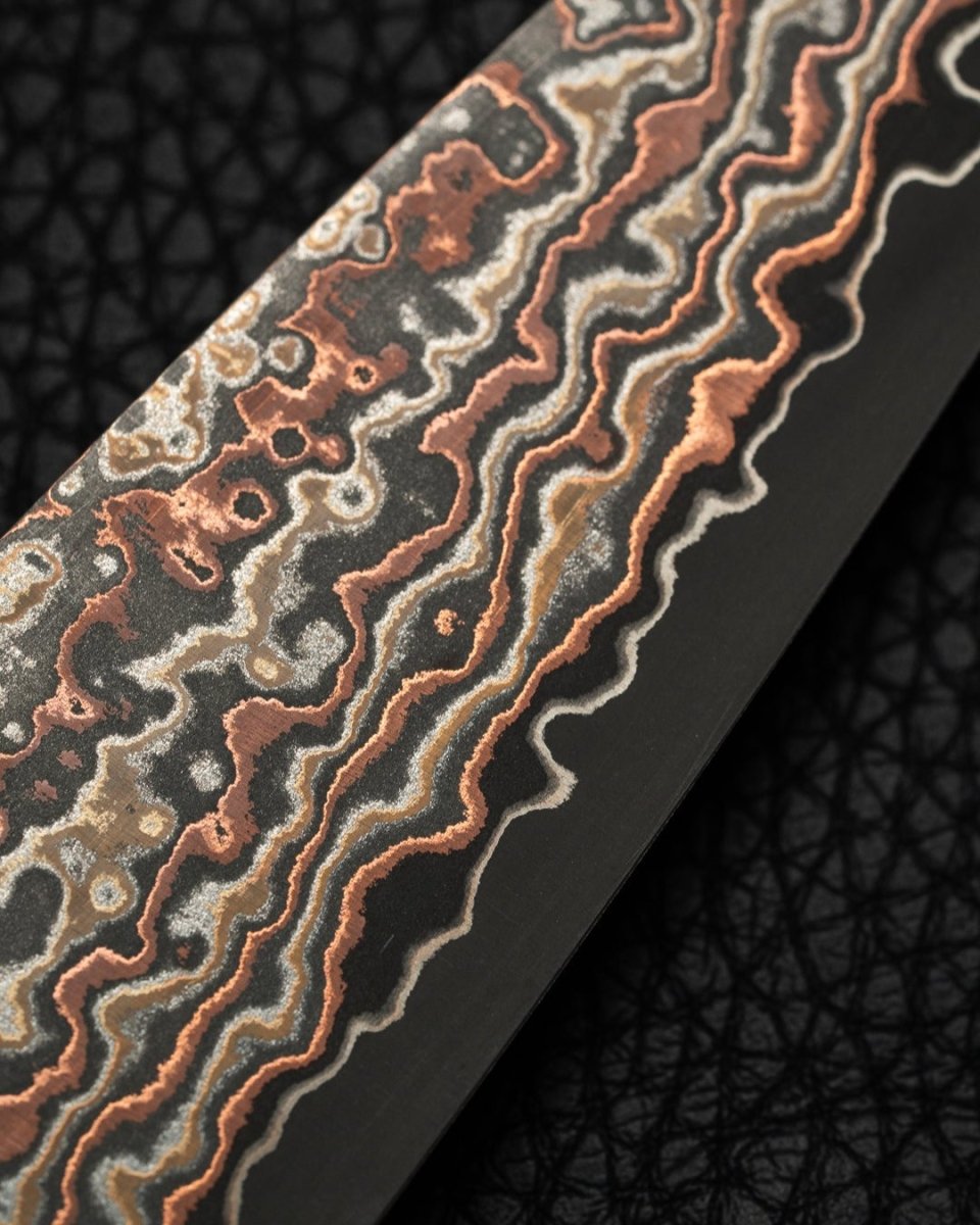TAKESHI SAJI Rainbow Damascus Sujihiki 270 mm tomatosharp
