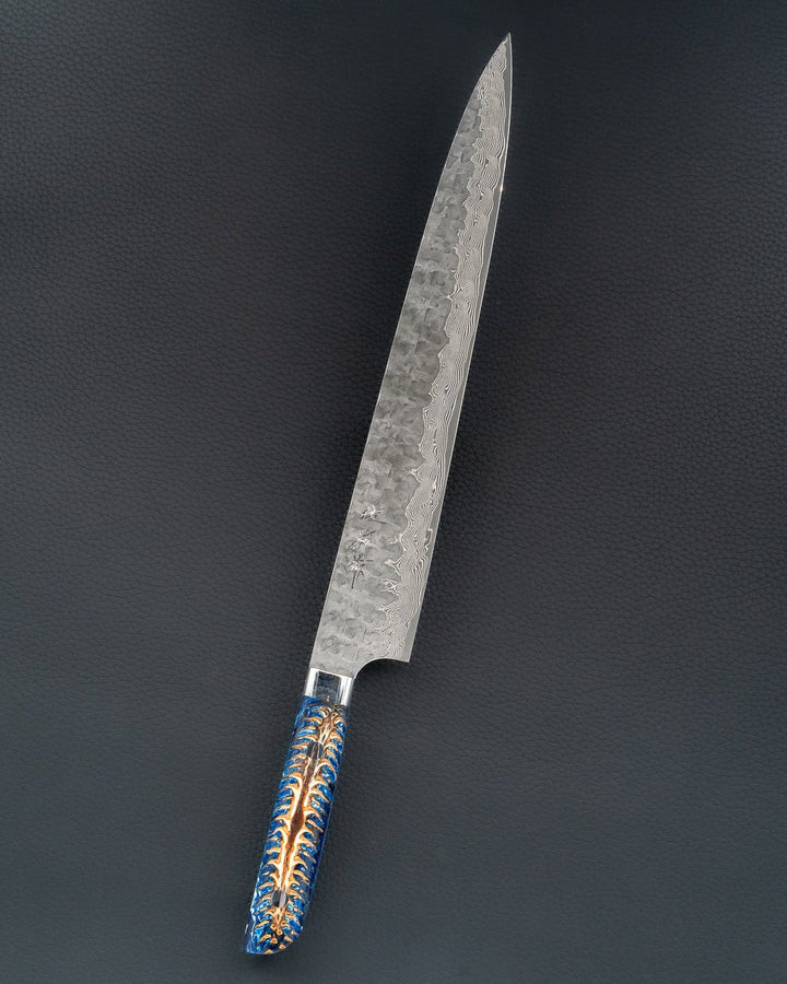 TAKESHI SAJI V10 Cross Blue Pine Sujihiki 270 mm Takeshi Saji