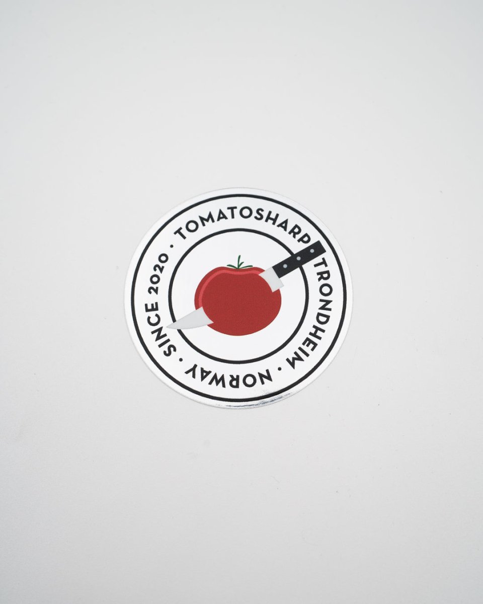 Tomatosharp Silver Sticker Tomatosharp