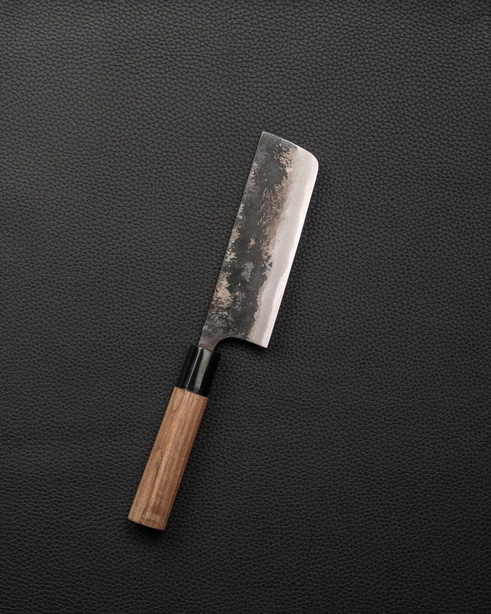 TOSA Kurouchi Nakiri 120 mm tomatosharp
