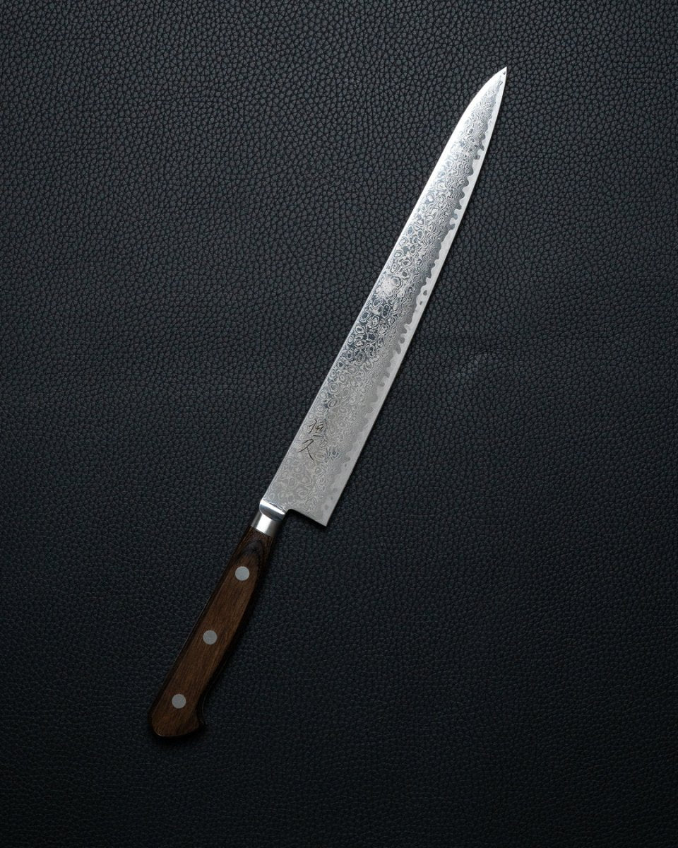 TSUNEHISA A10 Damascus Sujihiki 240 mm tomatosharp