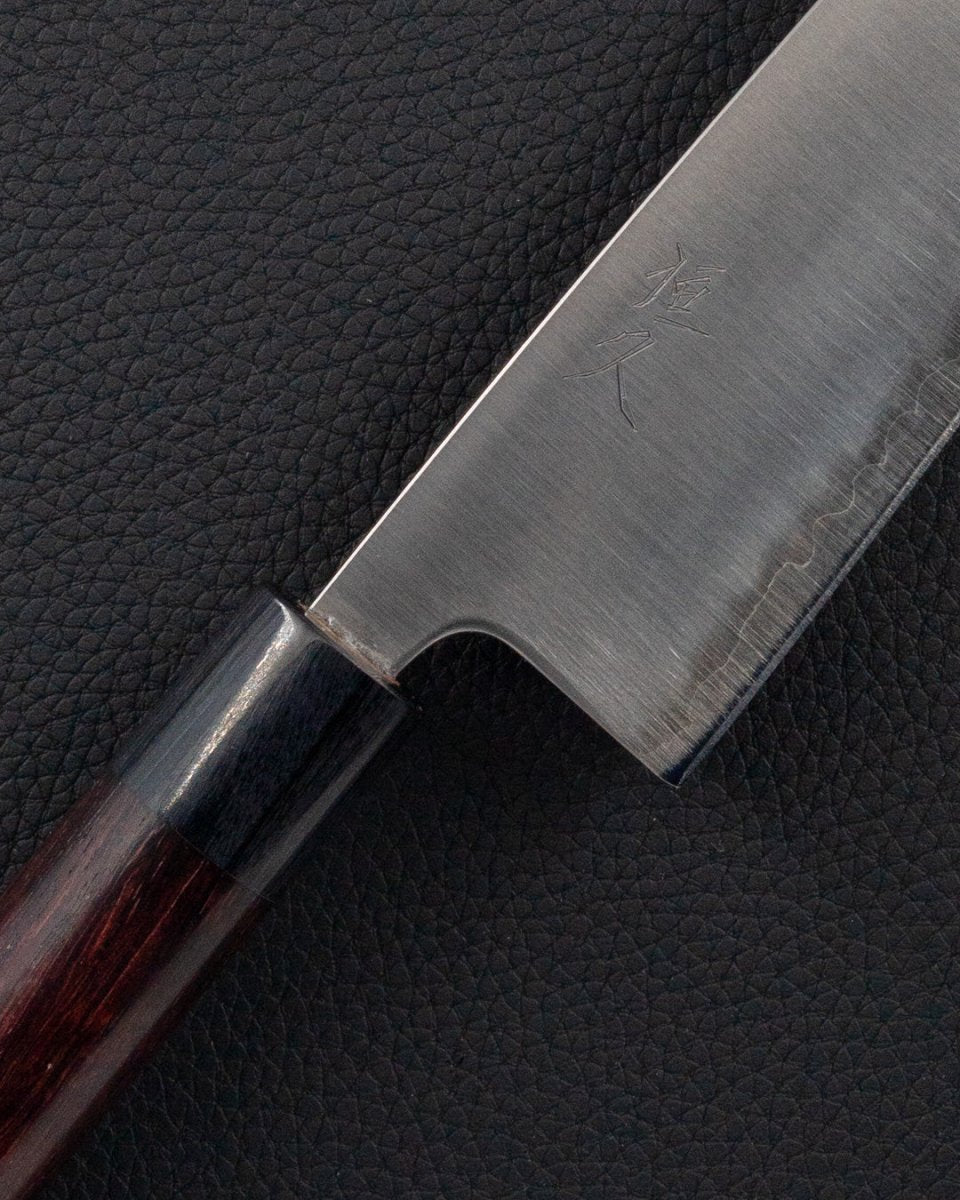 TSUNEHISA Aogami Super Migaki Rosewood Santoku 165 mm Tsunehisa