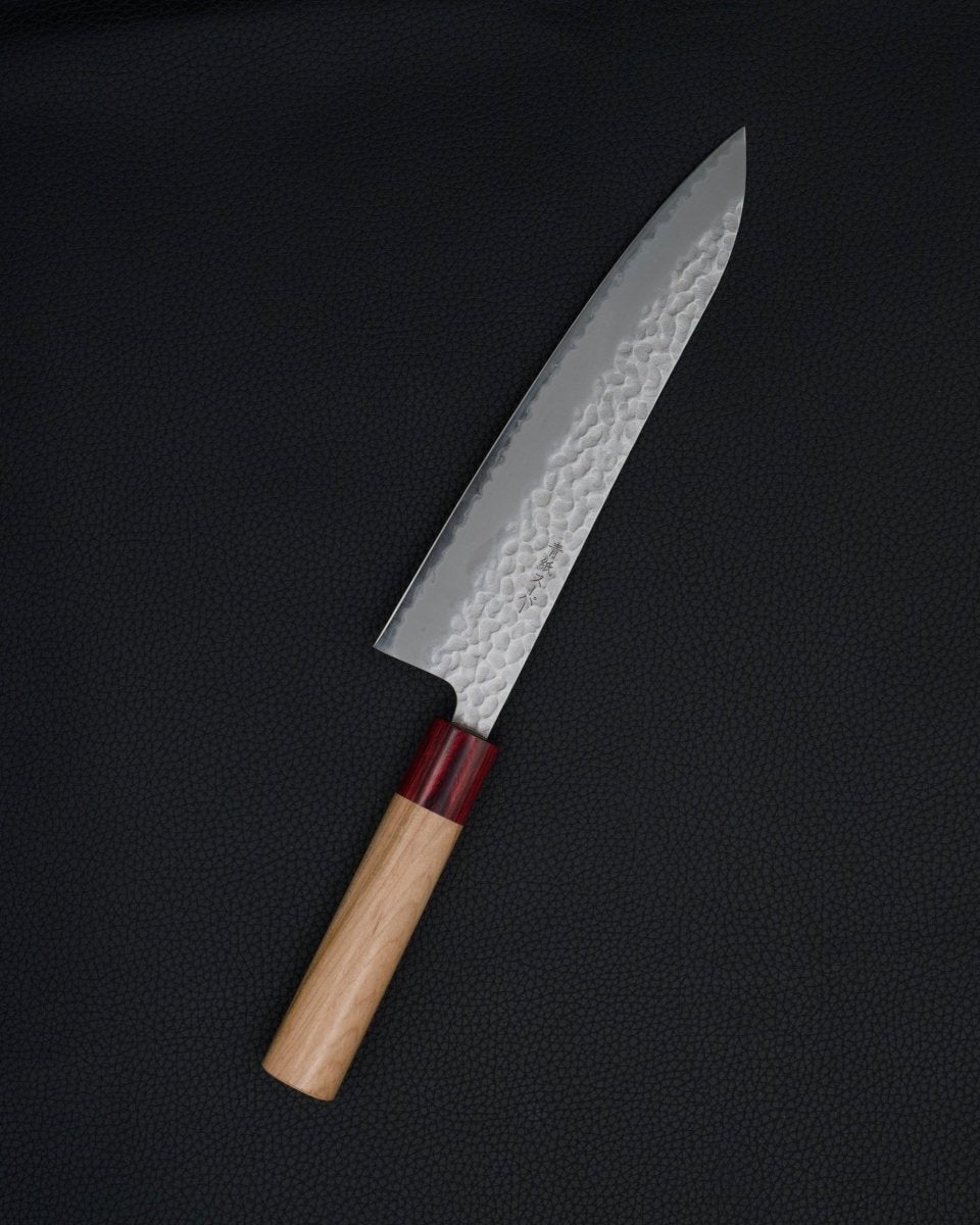 TSUNEHISA Aogami Super Tsuchime Gyuto 210 mm tomatosharp