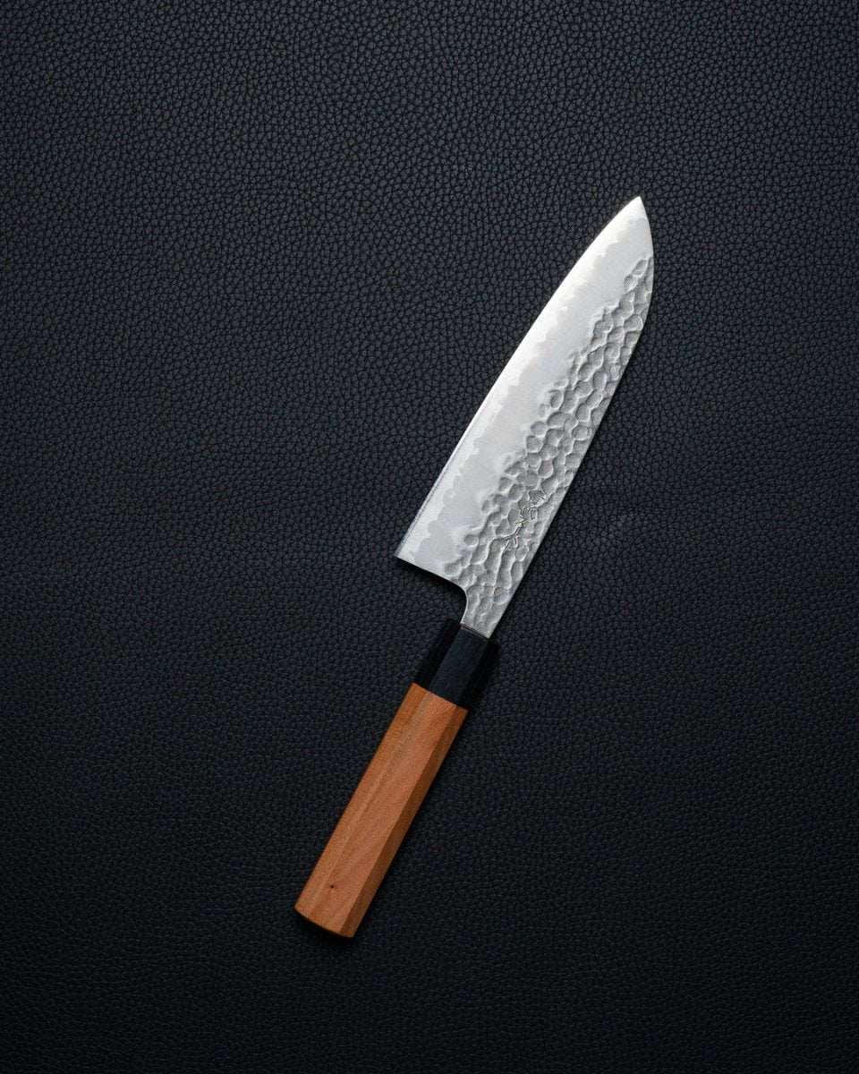 TSUNEHISA Aogami Super Tsuchime Santoku 180 mm Tsunehisa