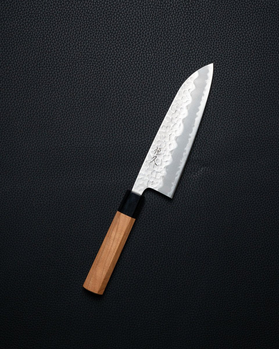 TSUNEHISA Aogami Super Tsuchime Santoku 180 mm Tsunehisa