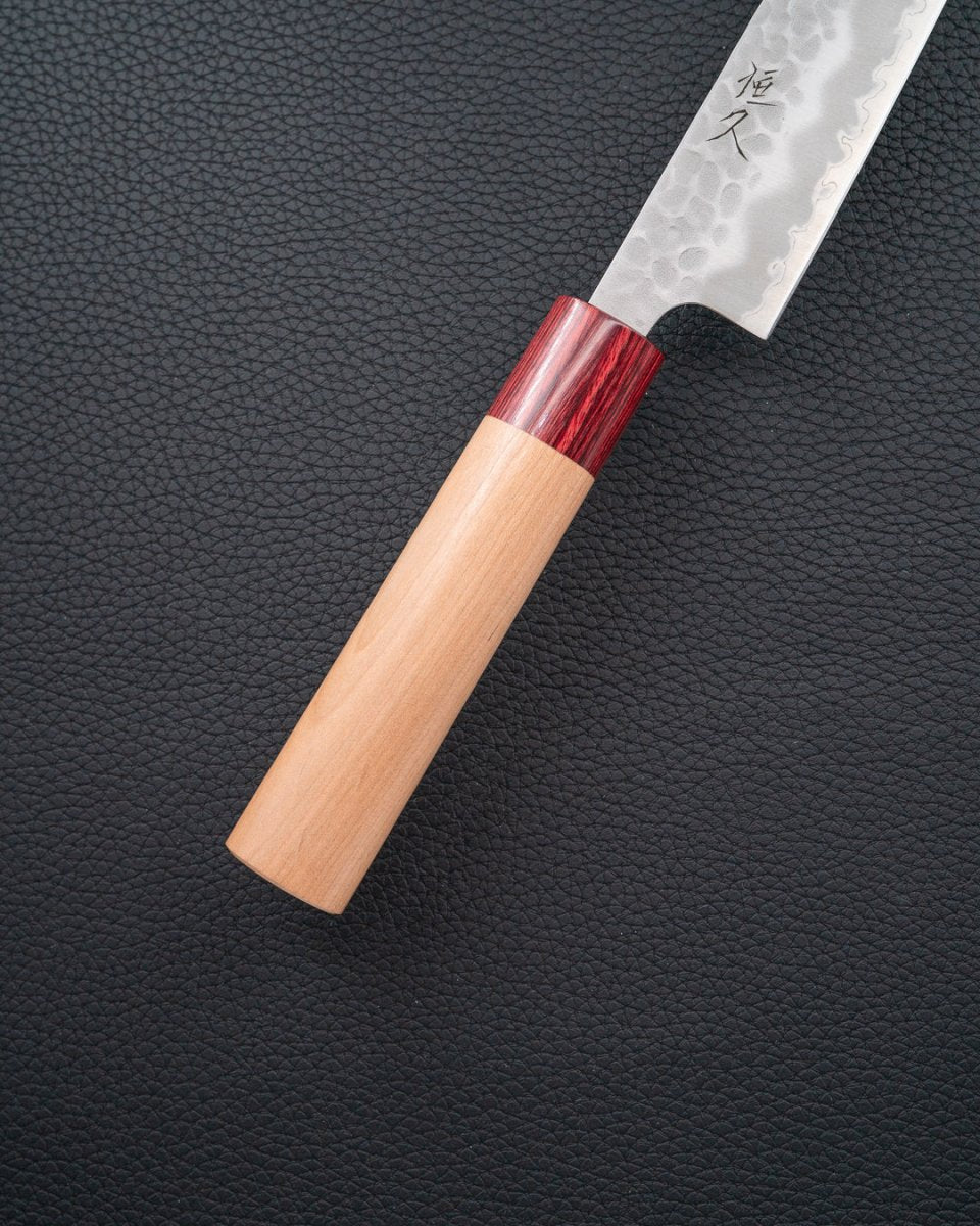 TSUNEHISA AS Tsuchime Red Cherry Sujihiki 240 mm Tsunehisa