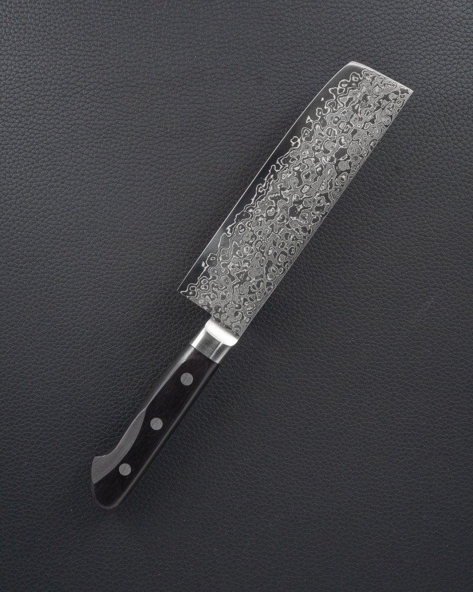 TSUNEHISA AUS10 Damascus Nakiri 165 mm tomatosharp