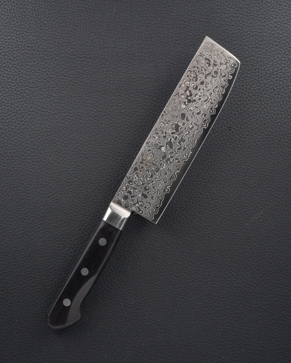 TSUNEHISA AUS10 Damascus Nakiri 165 mm tomatosharp