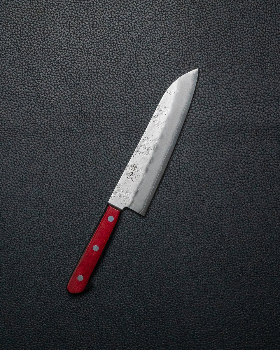 TSUNEHISA G3 Nashiji Santoku 180 mm tomatosharp