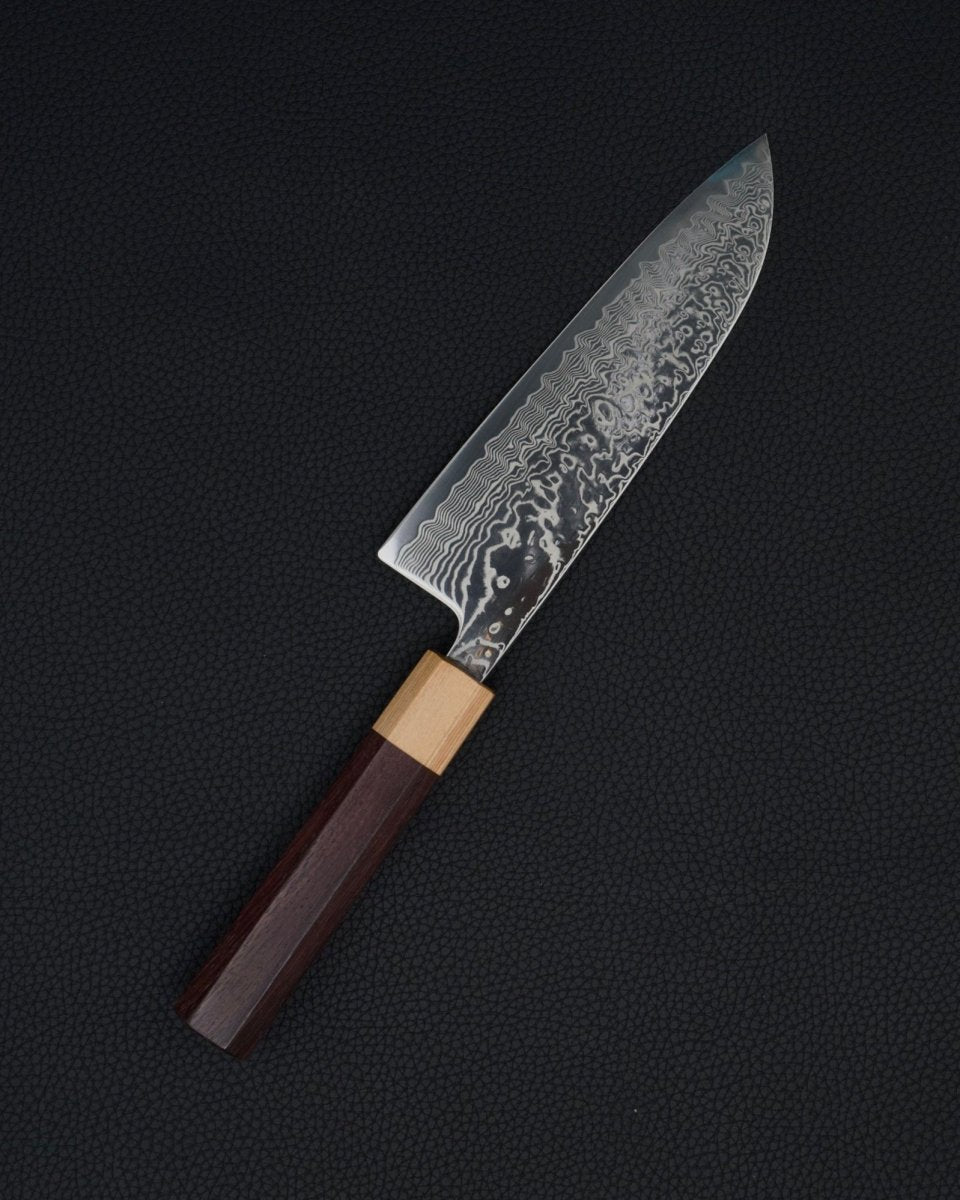 TSUNEHISA SLD Damascus Santoku 165 mm tomatosharp