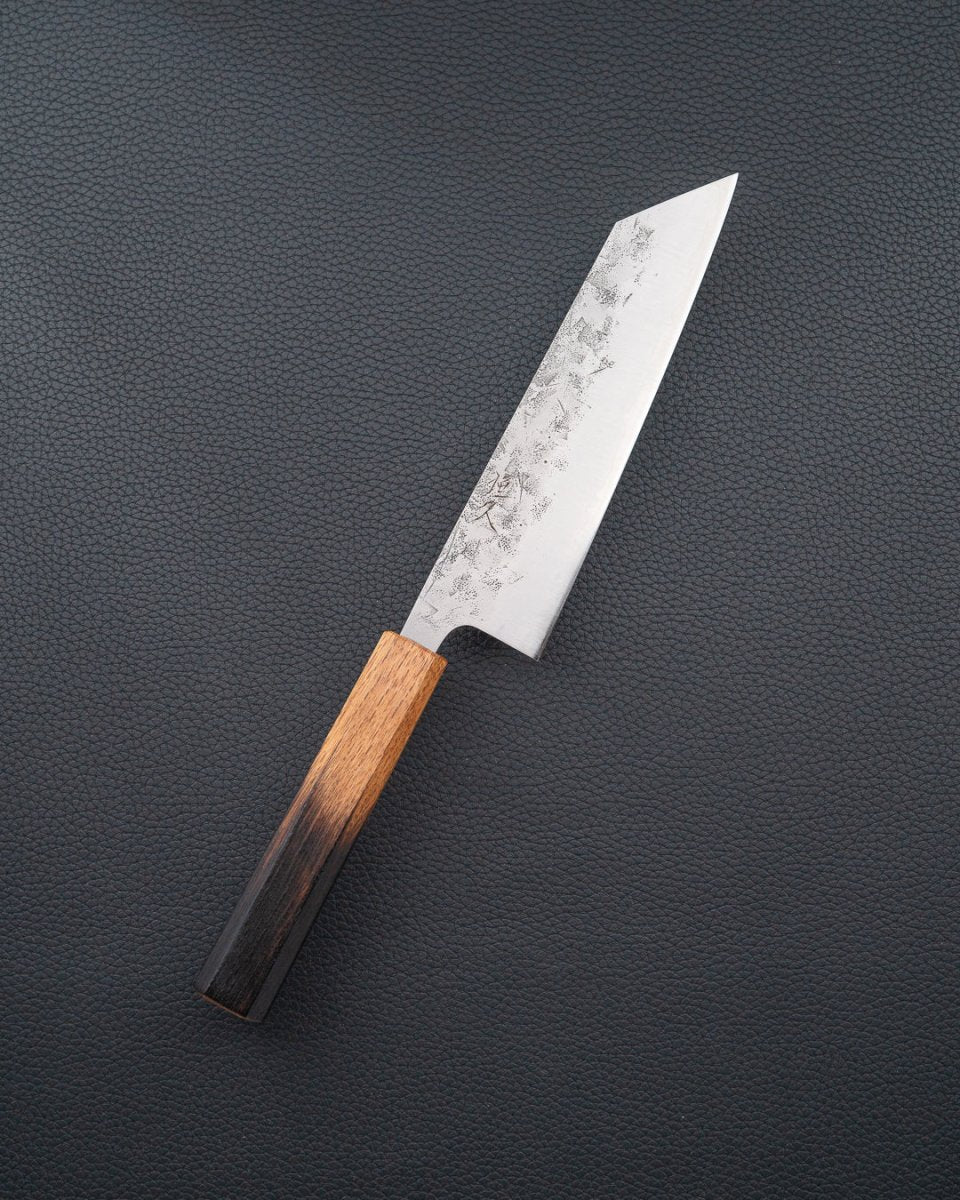 TSUNEHISA SLD Washiji Burnt Oak Bunka 170 mm + Keramisk skjerpestav tomatosharp