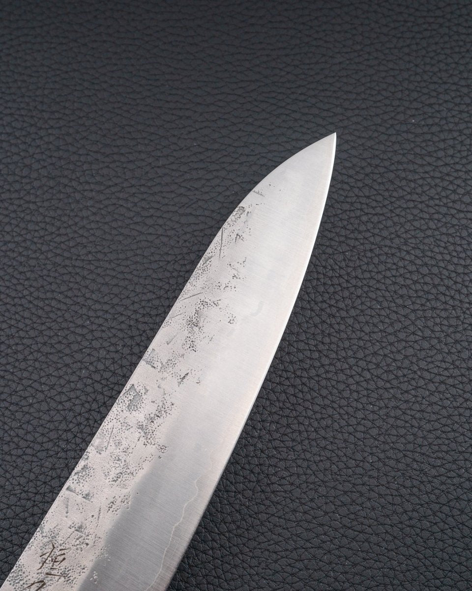 TSUNEHISA SLD Washiji Burnt Oak Gyuto 210 mm Tsunehisa