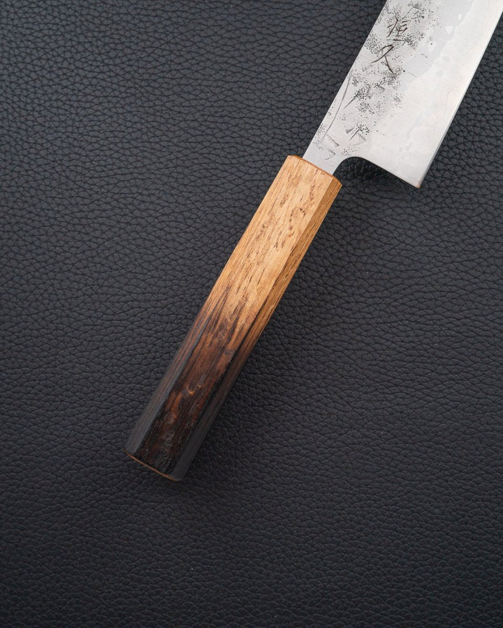 TSUNEHISA SLD Washiji Burnt Oak Gyuto 210 mm Tsunehisa