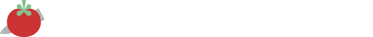 Tomatosharp-logo, negativ