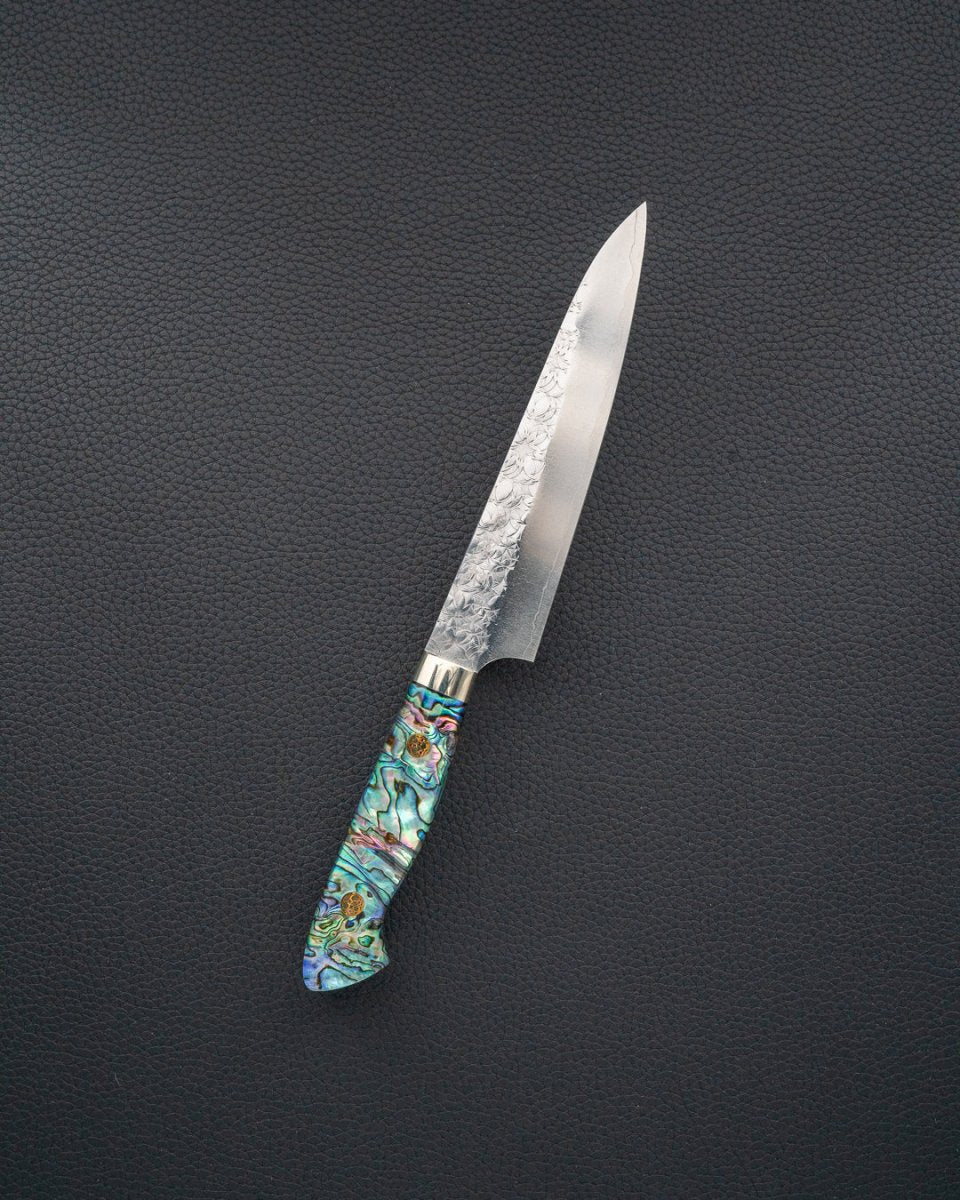 YOSHIMI KATO SG2 Minamo Abalone Petty 150 mm tomatosharp