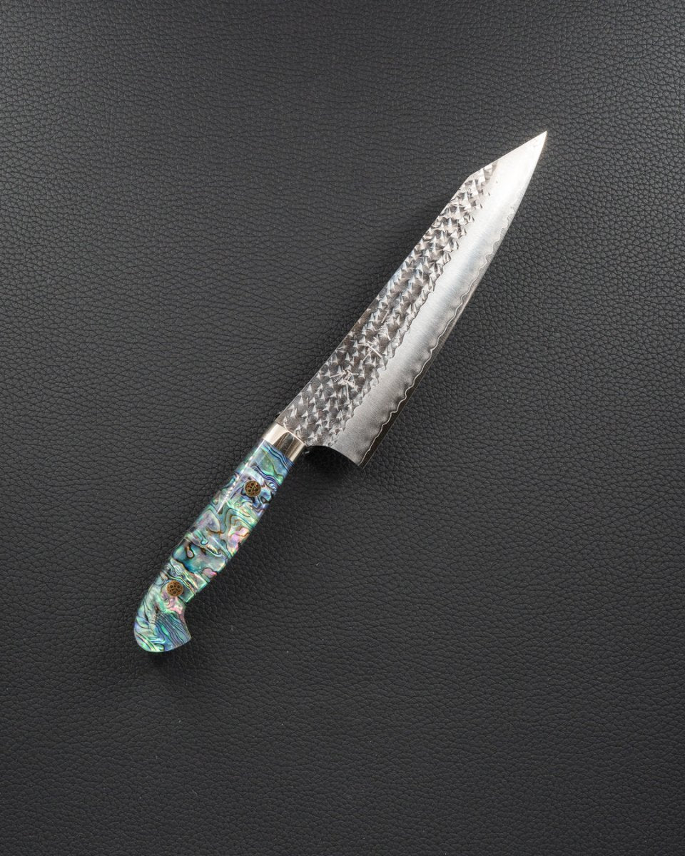 YU KUROSAKI Senko Ei SG2 Abalone Kiritsuke Gyuto 180 mm tomatosharp
