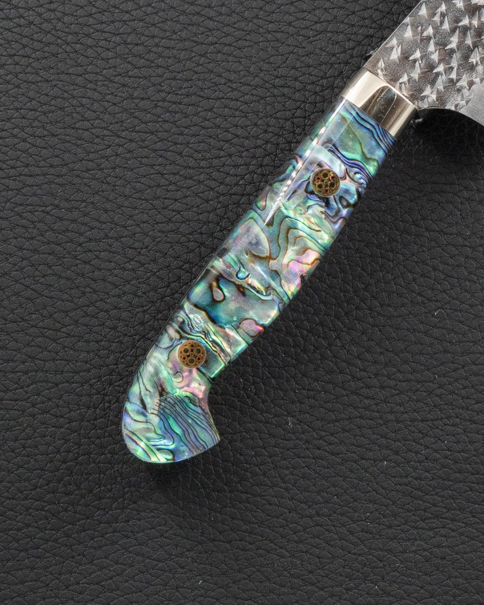 YU KUROSAKI Senko Ei SG2 Abalone Kiritsuke Gyuto 180 mm tomatosharp