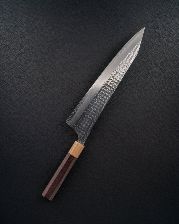 YU KUROSAKI Senko Ei SG2 Orange Bubinga Gyuto 270 mm Yu Kurosaki