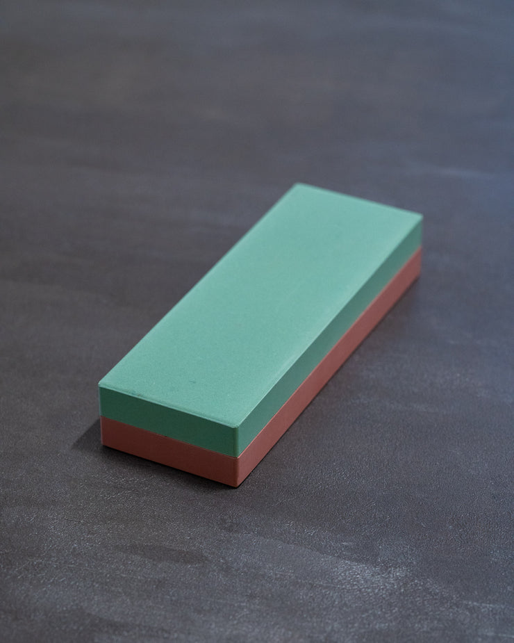 Naniwa green and red whetstone
